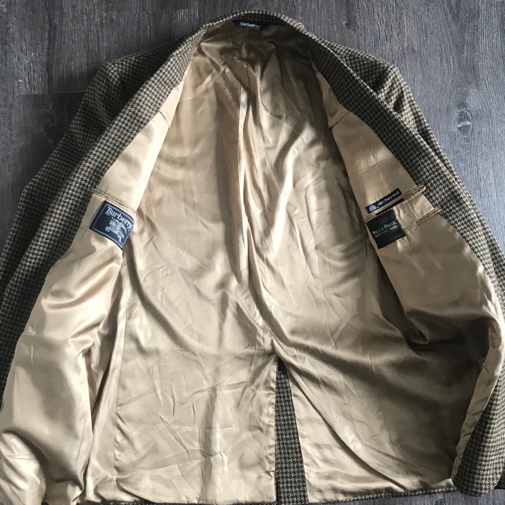 (EUC) Burberry vintage Blazer/Coat Men’s (L) - Picture 16 of 16